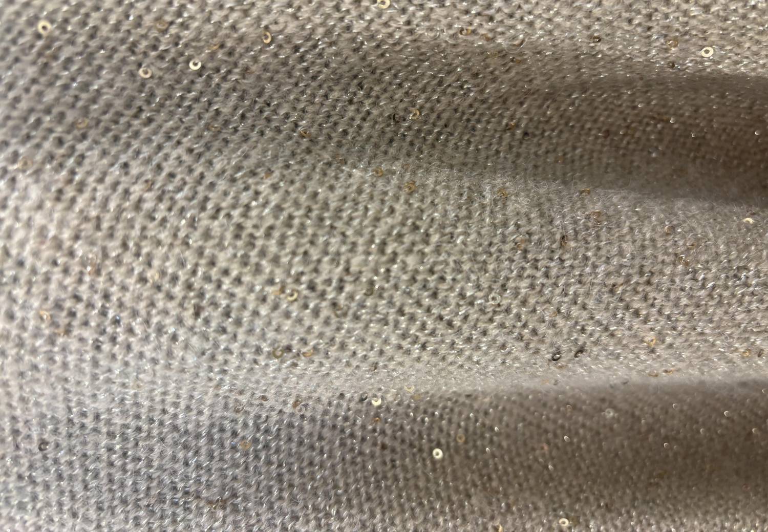Mitchie'S Matchings - knit wrap with sequin sparkles