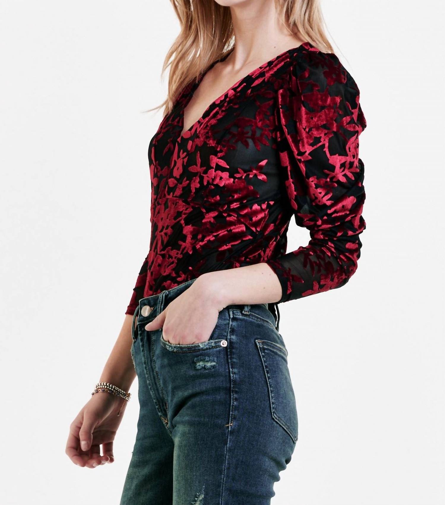 Dear John Denim - Leanne Velvet Top
