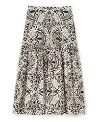 Cartolina Nantucket - Flor Medallion Emma Midi Skirt