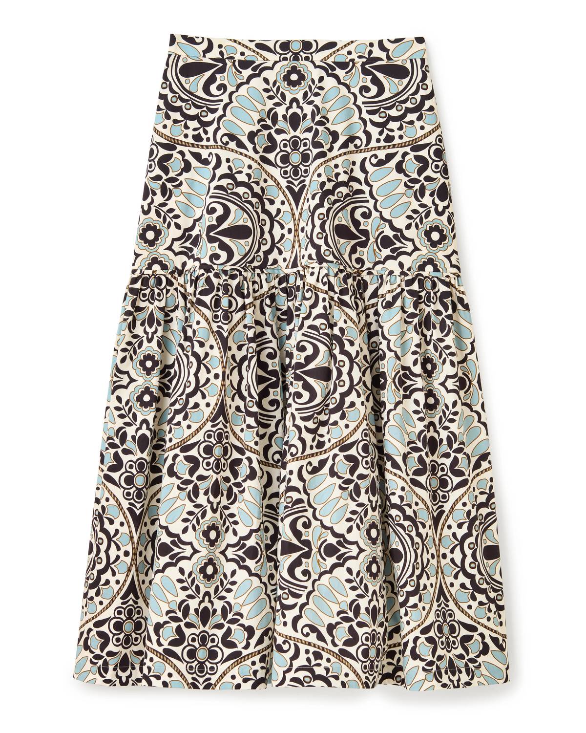 Cartolina Nantucket - Flor Medallion Emma Midi Skirt