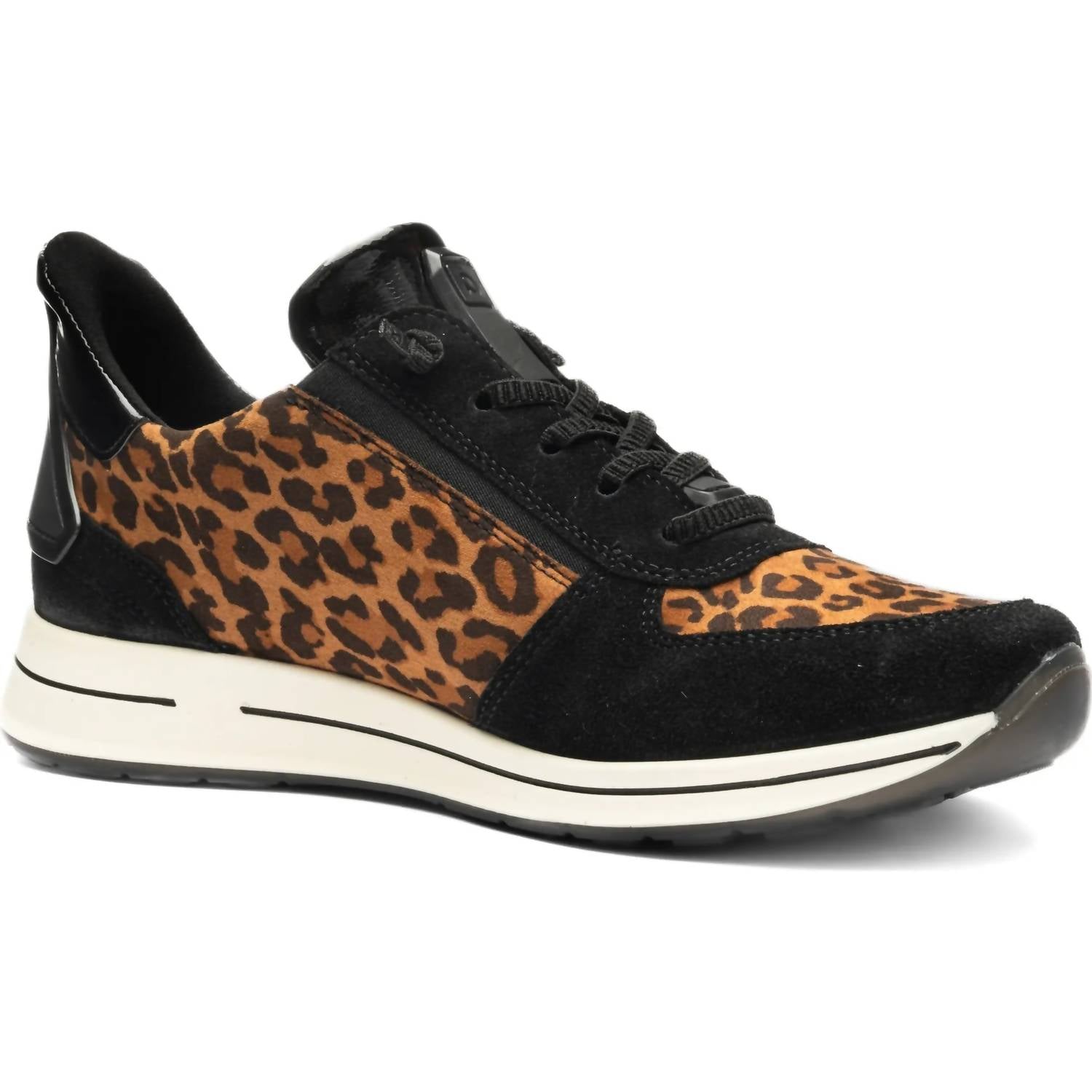 Ara Shoes Ovation Lace-up Sneakers in black multi - women's sneaker