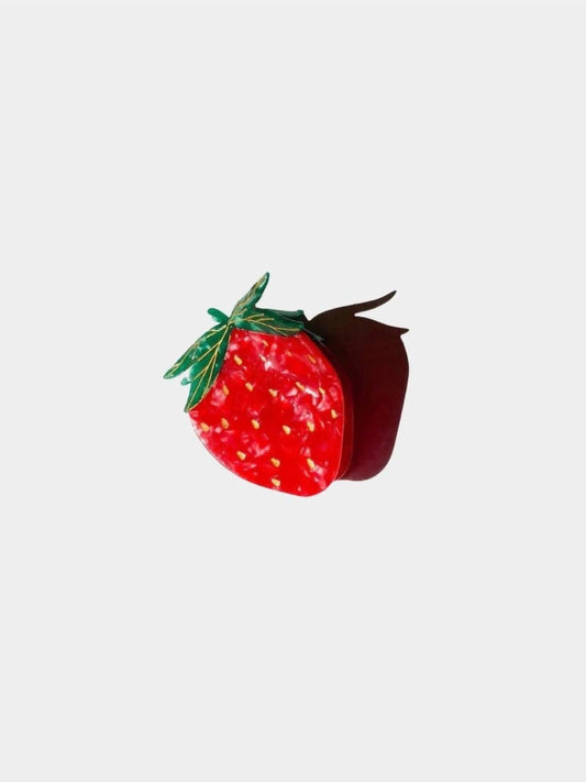 Solar Eclipse - Women's Strawberry Claw Clip