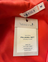 Mersea - Women's Satin Sailor Pajama Set