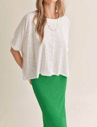 Sadie & Sage - Sleeping In Short Sleeve Top