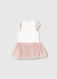 Mayoral - Girls' Floral Embellished Tutu Dress