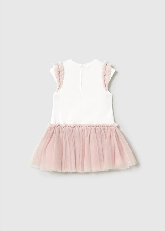 Mayoral - Girls' Floral Embellished Tutu Dress