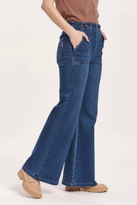 Dear John Denim - Fiona Super High Rise Wide Leg Jeans