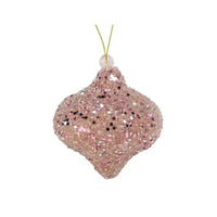 A & B Floral - Sparkle Sphere Ornament - Set Of 6
