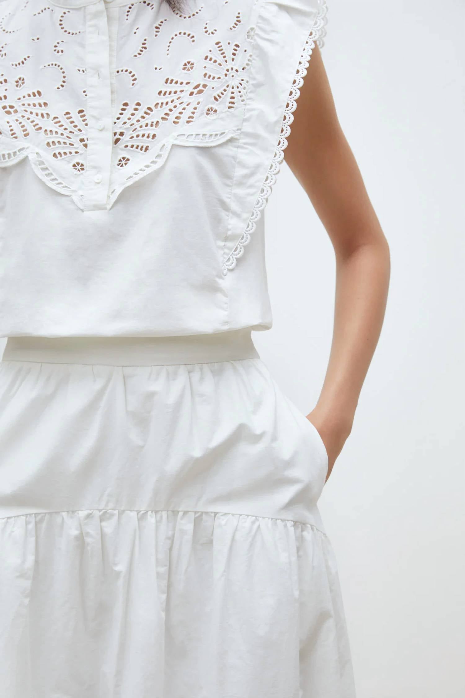 Suncoo - Flavie Jupe Midi Skirt