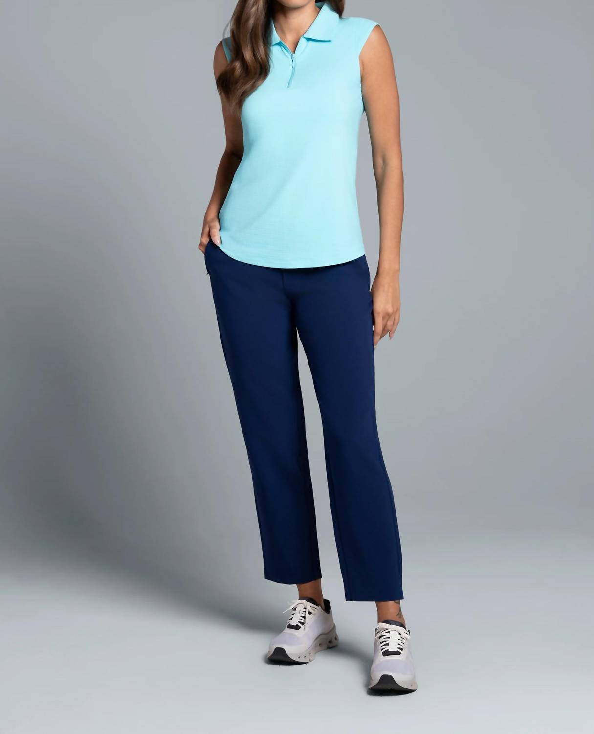 Ibkul - Solid Sleeveless Polo