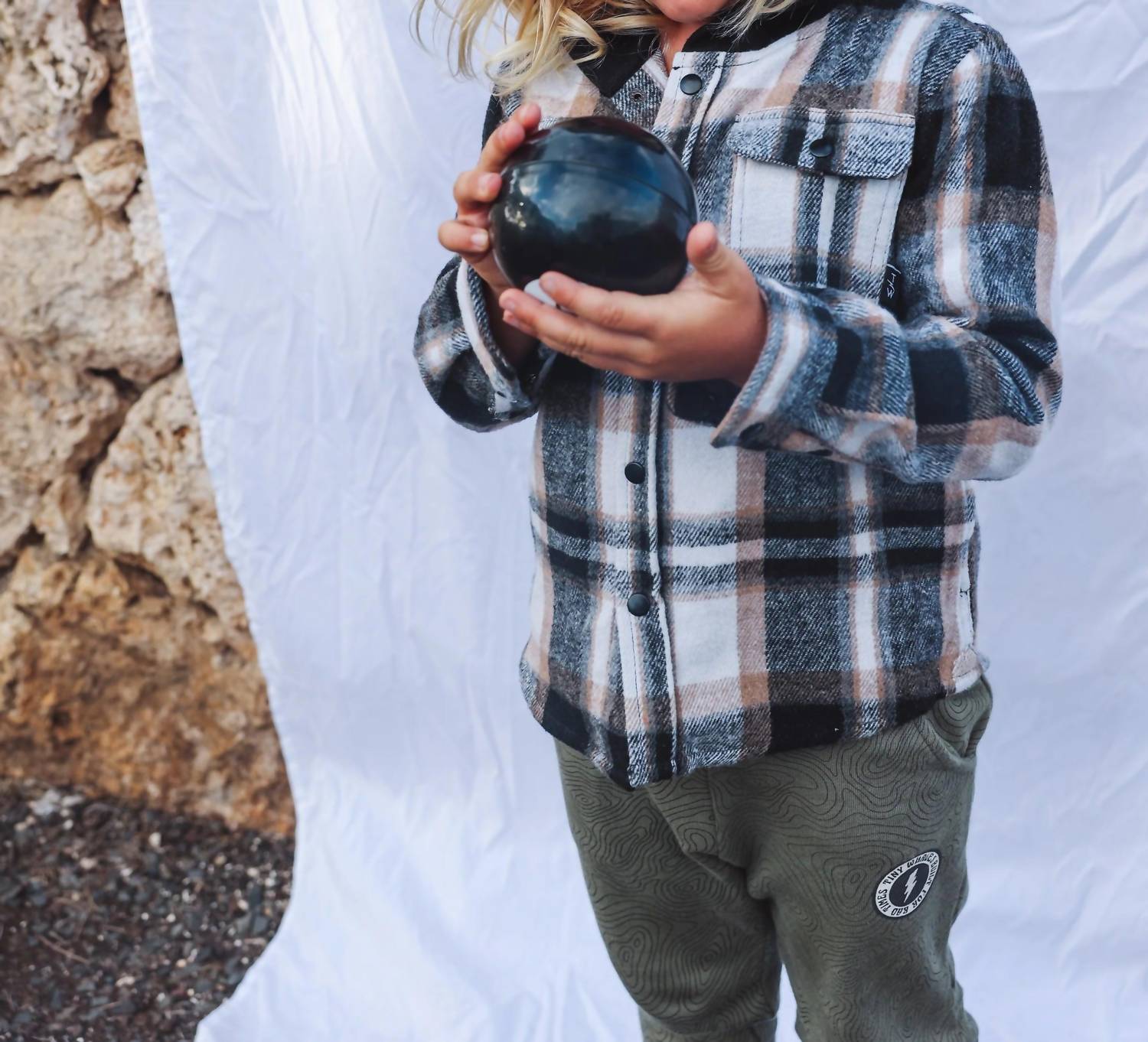 Tiny Whales - Woodsman Hooded Flannel Overshirt