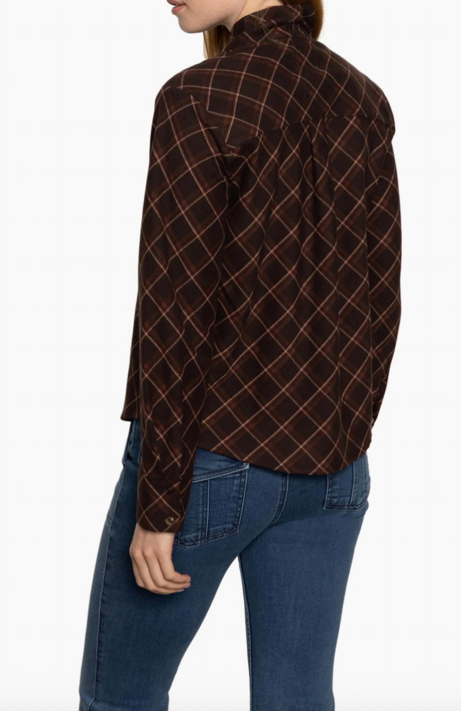 Sanctuary - Autumn Plaid Blouse