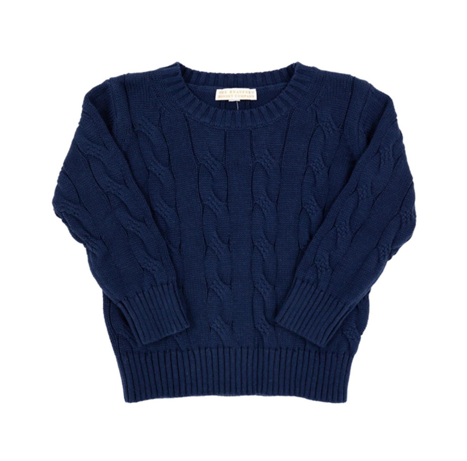 The Beaufort Bonnet Company - Kids Crawford Crewneck Sweater