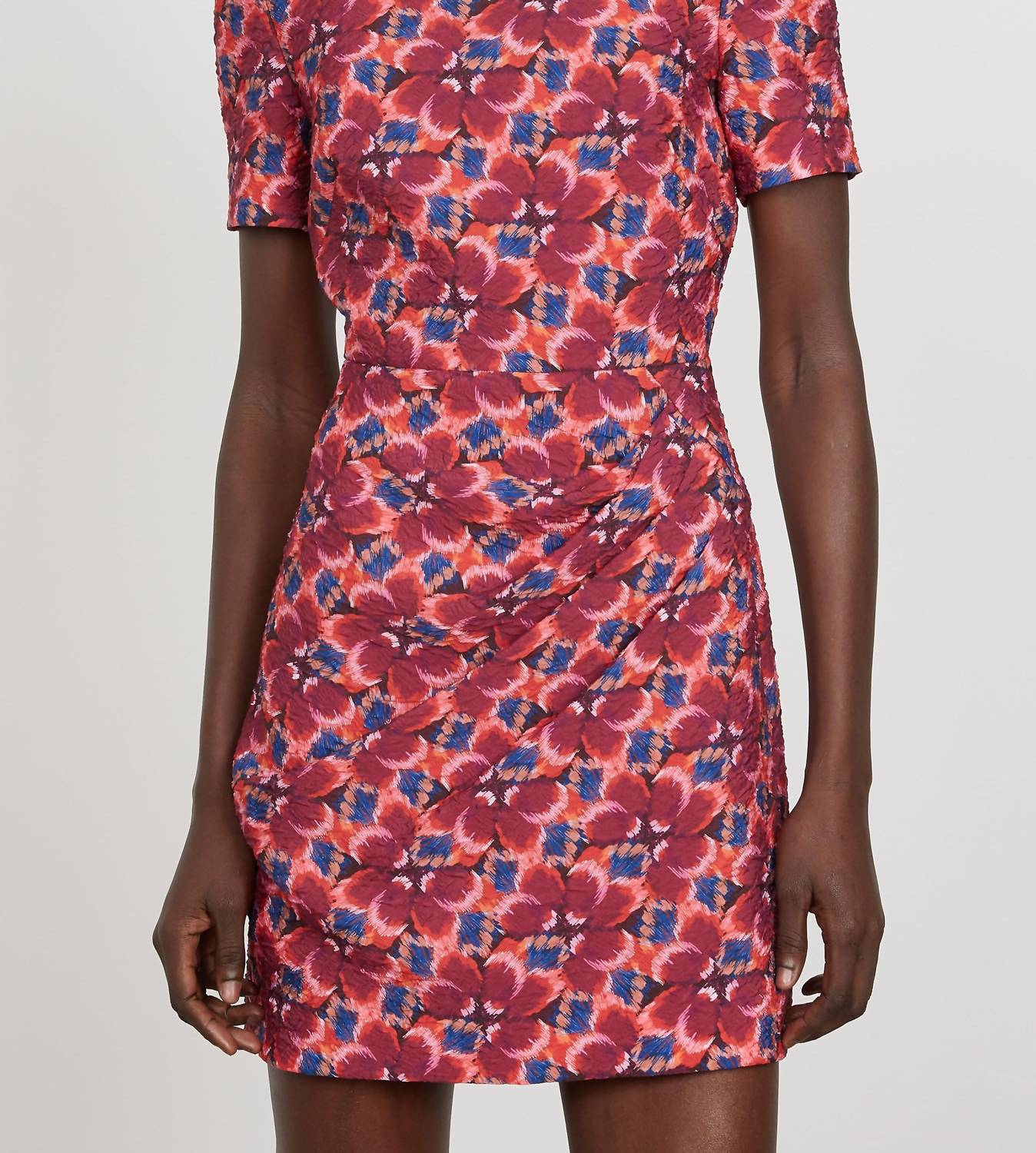 Saloni - Draped Mini Dress