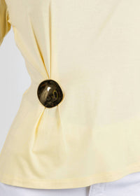 Leo & Ugo - Aisha Brooch Tee