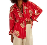 Free People - Hidden Flower Button-Up Shirt