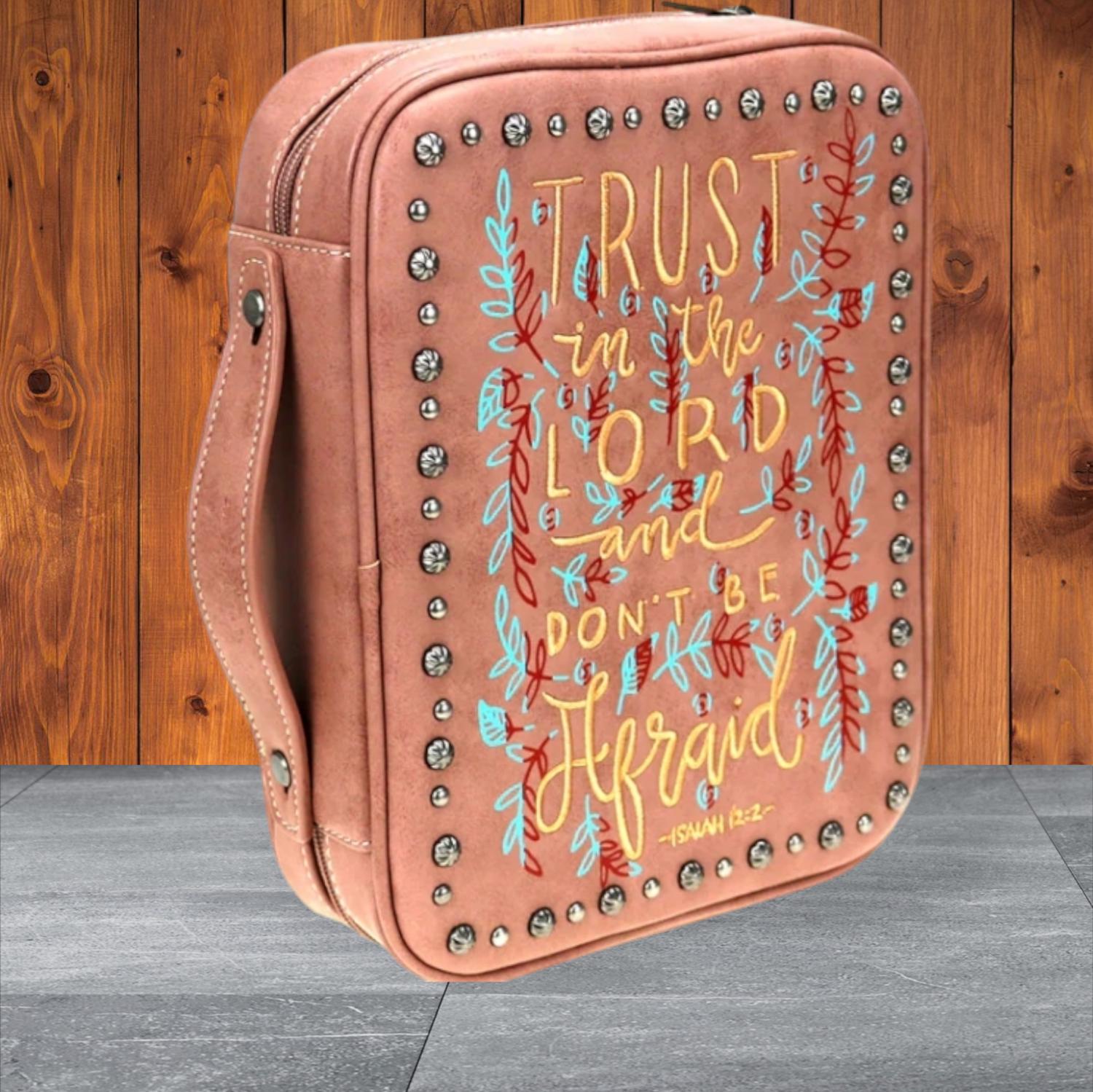 Montana West - Unisex Trust In The Lord Bible Case