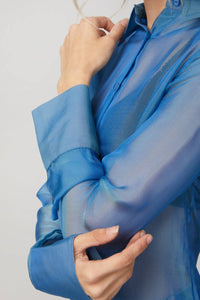 CHIFFON SLIM SHIRT