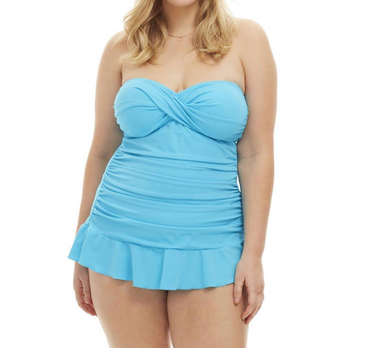 Always For Me - Isabella Tankini Top with Matching Tankini Bottom - Plus Size