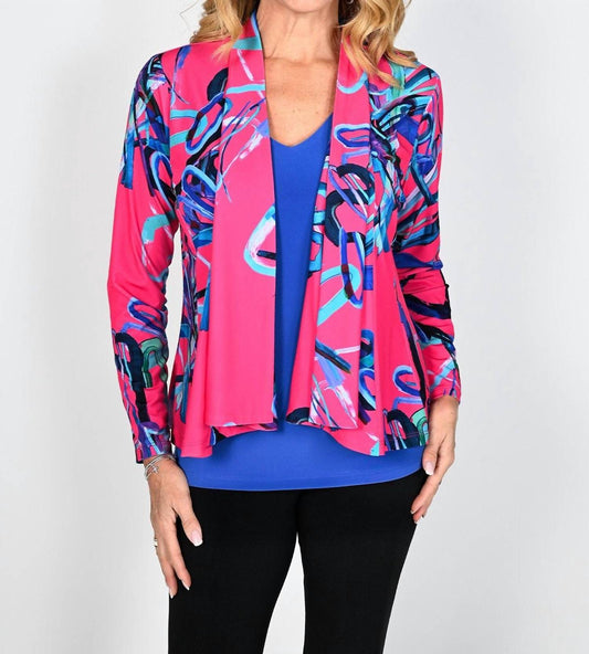 Frank Lyman - Printed Knit Jacket