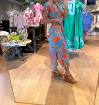 Thml - Smocked Waist Floral Maxi Dress