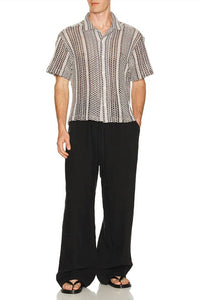 Percival - Hugh Crochet Cuban Shirt