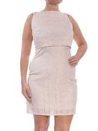 American Living - Floral Lace Popover Dress