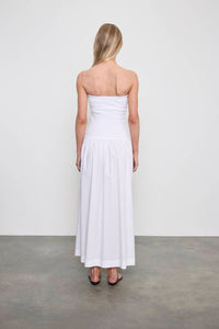 Enza Costa - COTTON BANDEAU DRESS