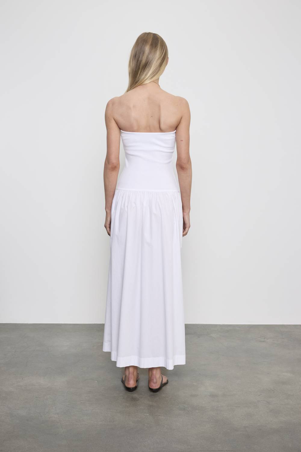 Enza Costa - COTTON BANDEAU DRESS