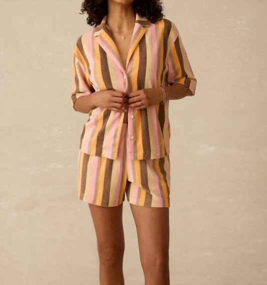 Faherty - Cabana Towel Terry Camp Shirt