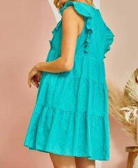 Andree By Unit - Eyelet Charm Mini Dress