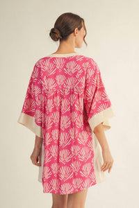 Jodifl The Rue Dress in fuchsia - women's dress - detail view