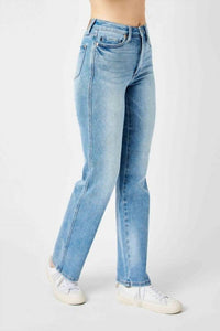 Judy Blue - High Rise Tummy Control Straight Jeans