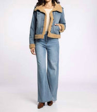 Thread & Supply - Henrietta Denim Sherpa Jacket