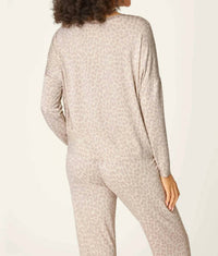 Pj Salvage - LUXE LEOPARD DREAMS LONG SLEEVE TOP