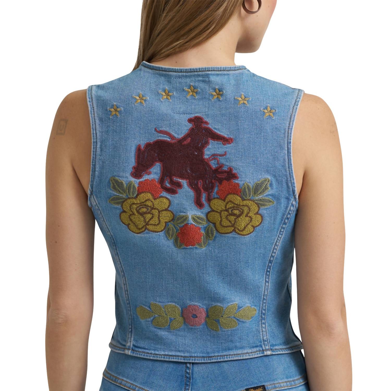 Wrangler - Lainey Wilson Denim Vest