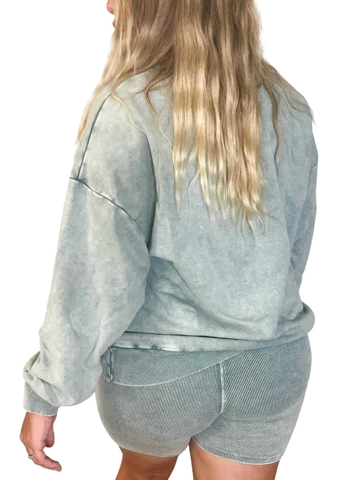Le Lis - Sea Spray Oversized Pullover