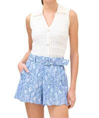 Allison - Ainsley Embroidered Shorts