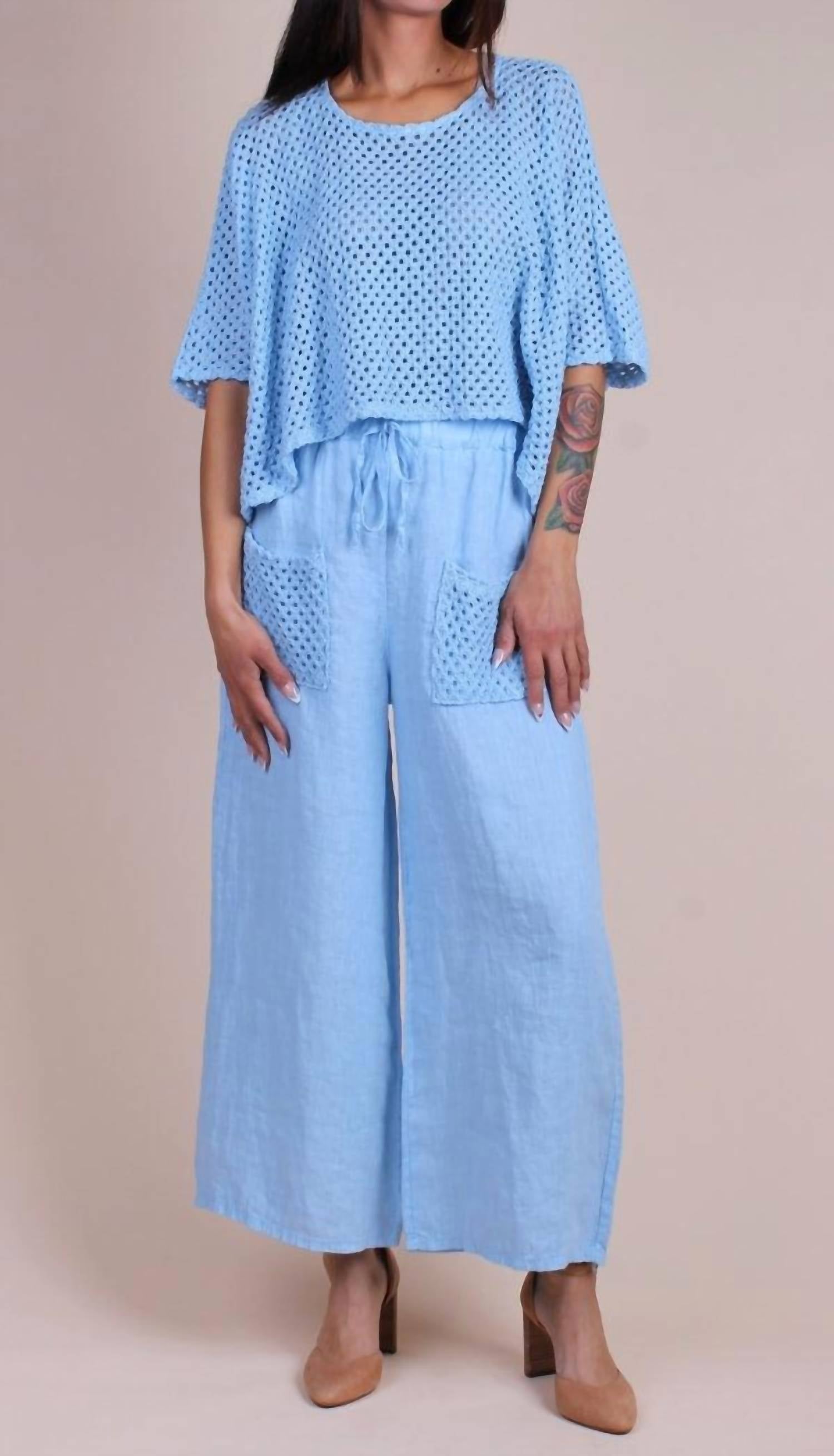 Gigi Moda - Primavera Linen Pant