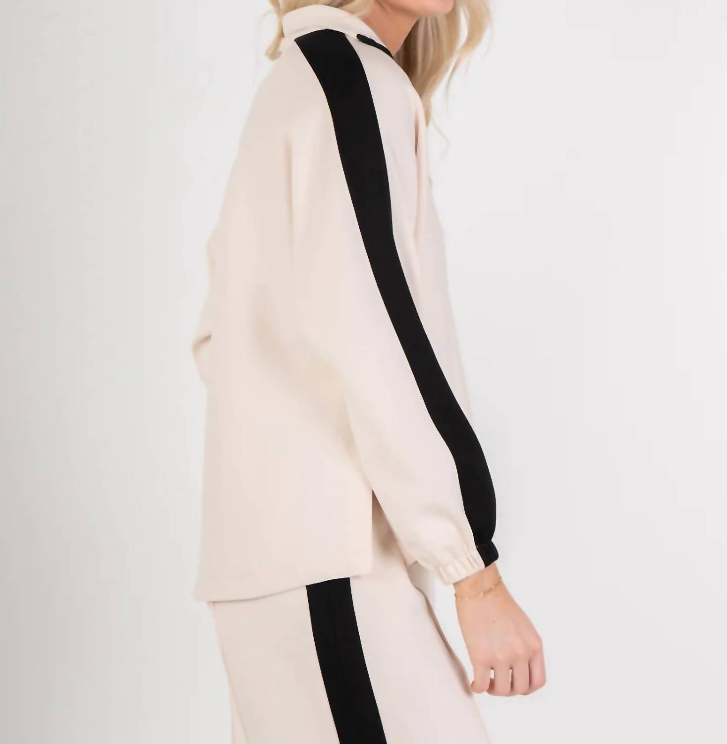 Emily Mccarthy - Poppy Dolman Sleeves Top