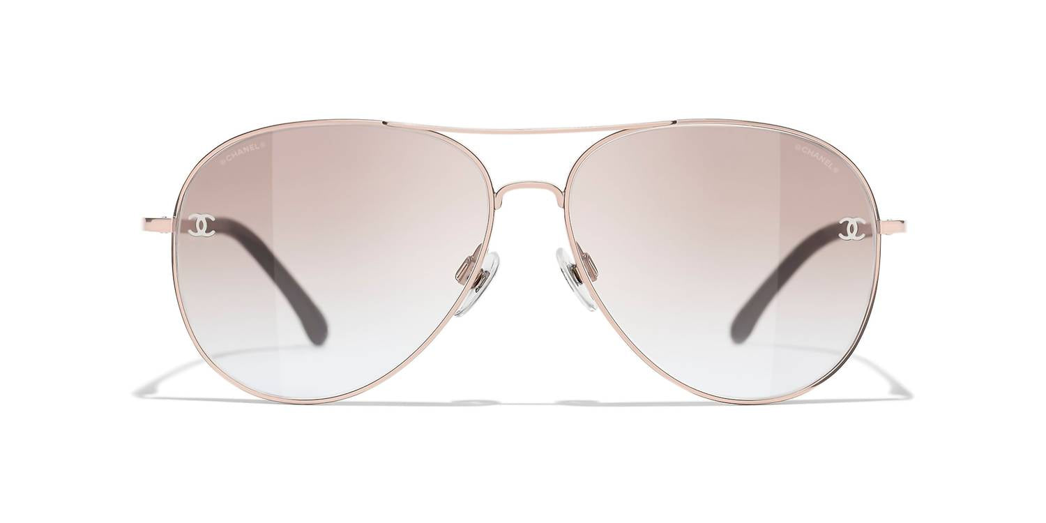 Chanel - Women's Pilot Non Polarized Sunglasses 4189tq - C11713