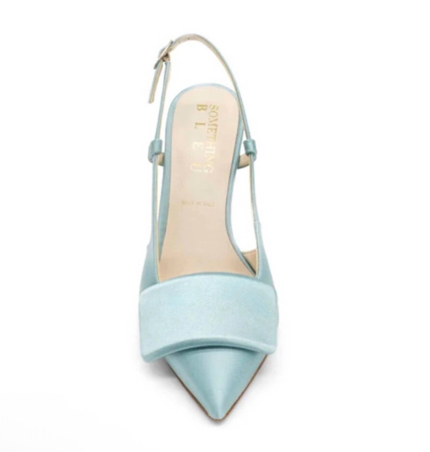 Something Bleu - Women's Halen Slingback Pumps