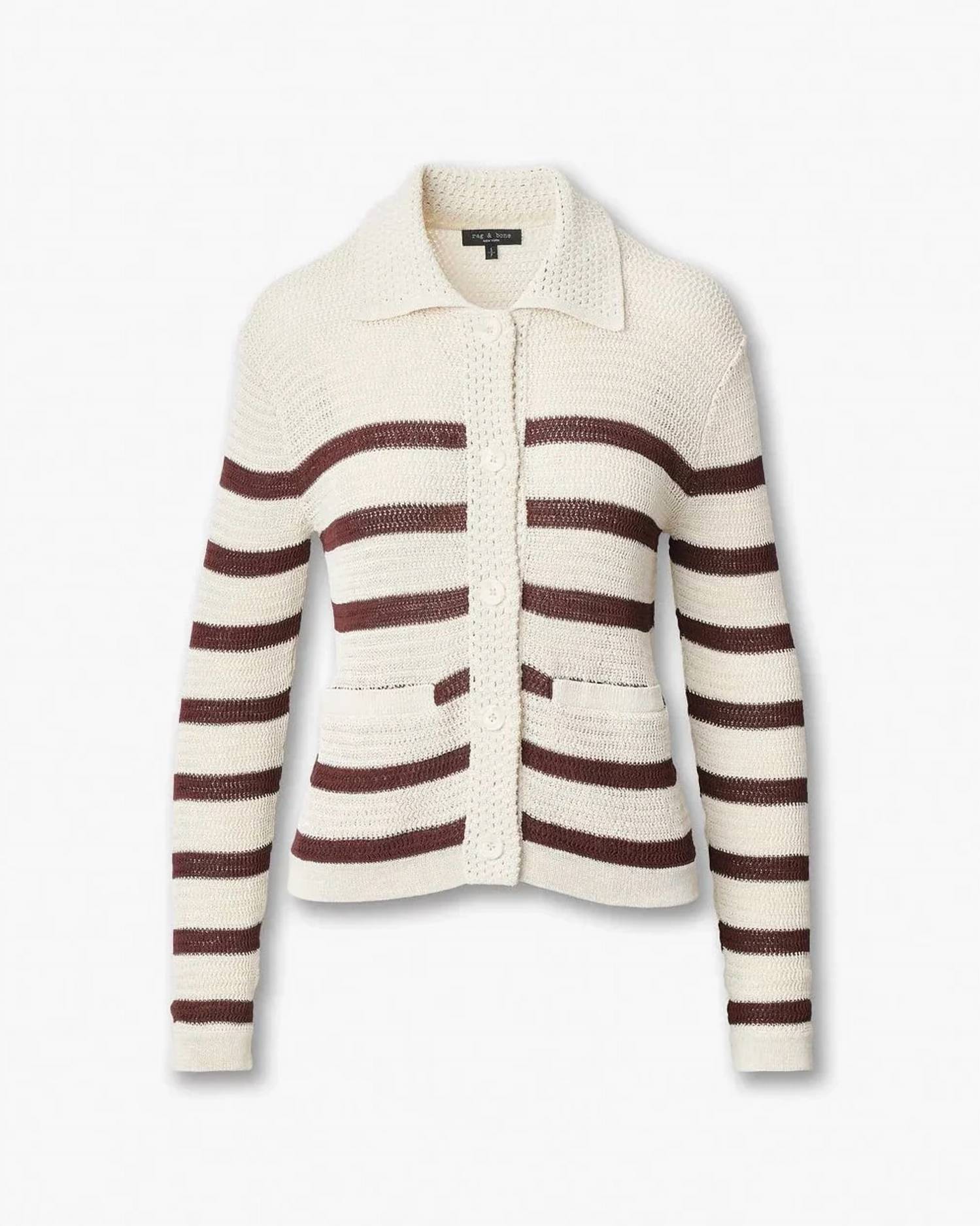 Rag & Bone - Costi Striped Cardigan