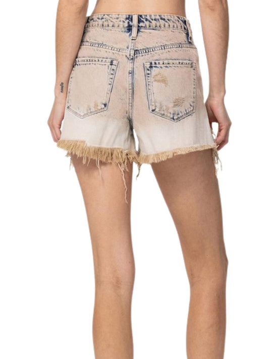 Vervet By Flying Monkey - Sienna Denim High Rise Vintage Shorts