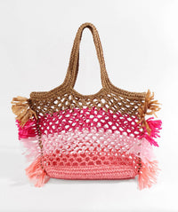 Pia Rossini - Women's Paros Raffia Beach Tote Bag