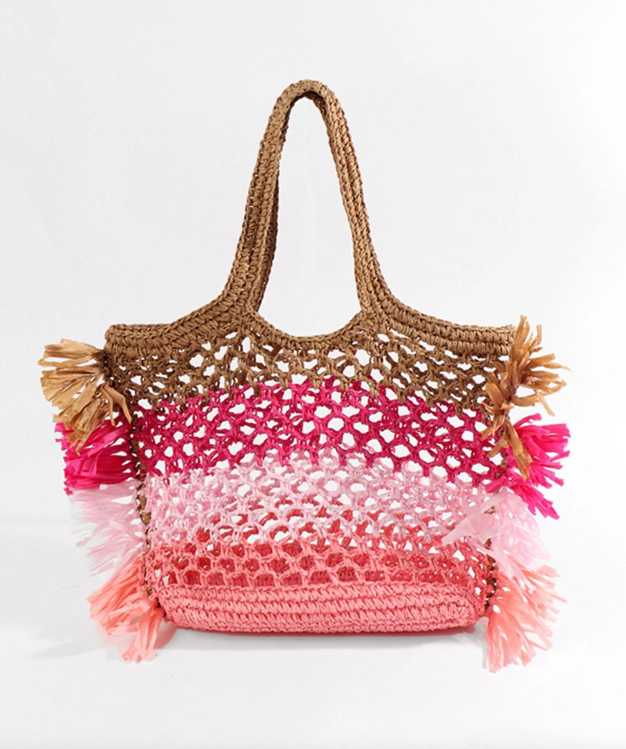 Pia Rossini - Women's Paros Raffia Beach Tote Bag