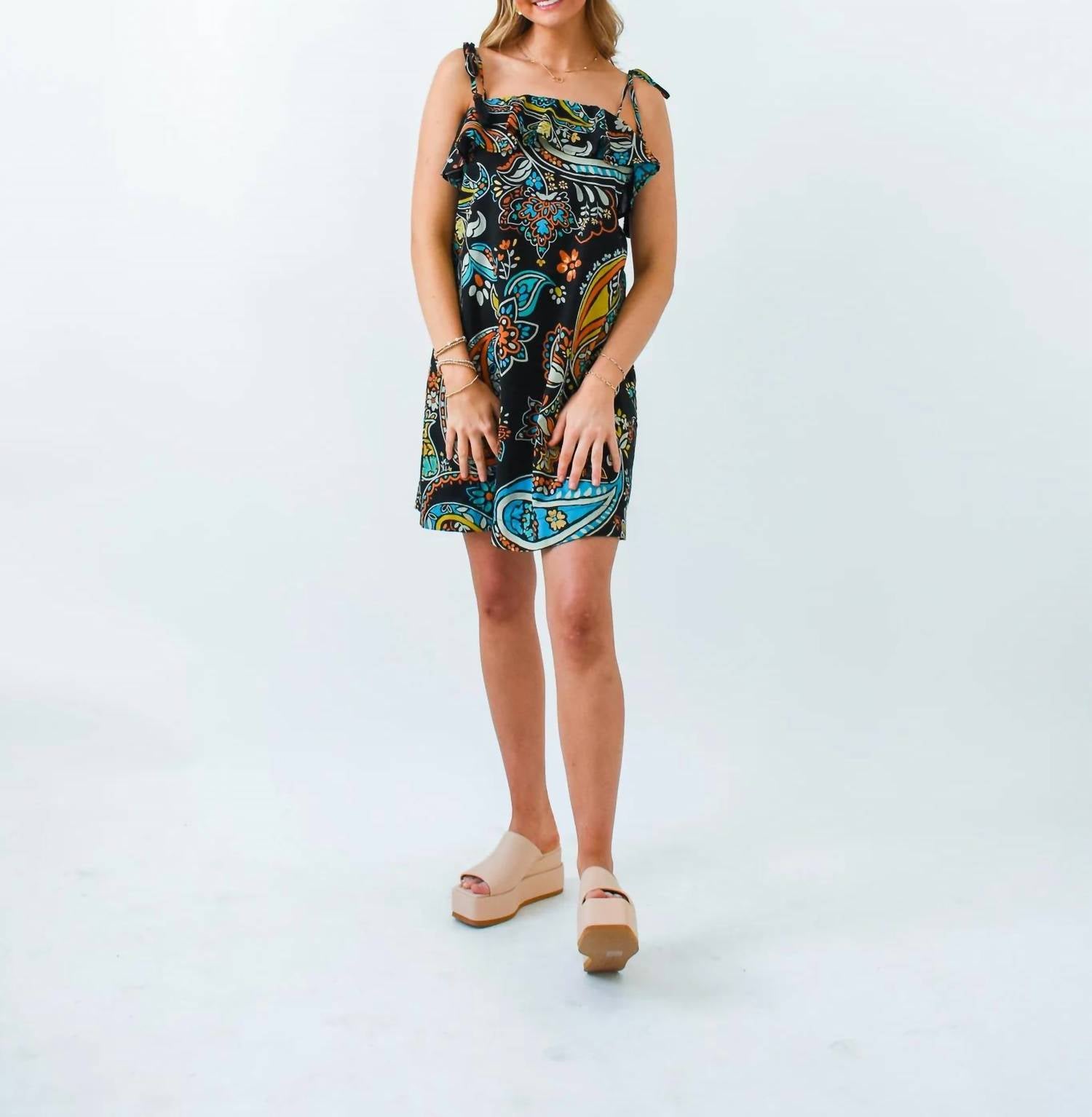 Pinch - Paisley The Way Mini Dress