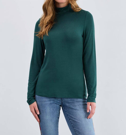 Fdj - Long-sleeve Mock Neck Top