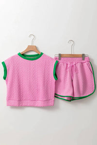 Why Dress - Quilted Shorts Set