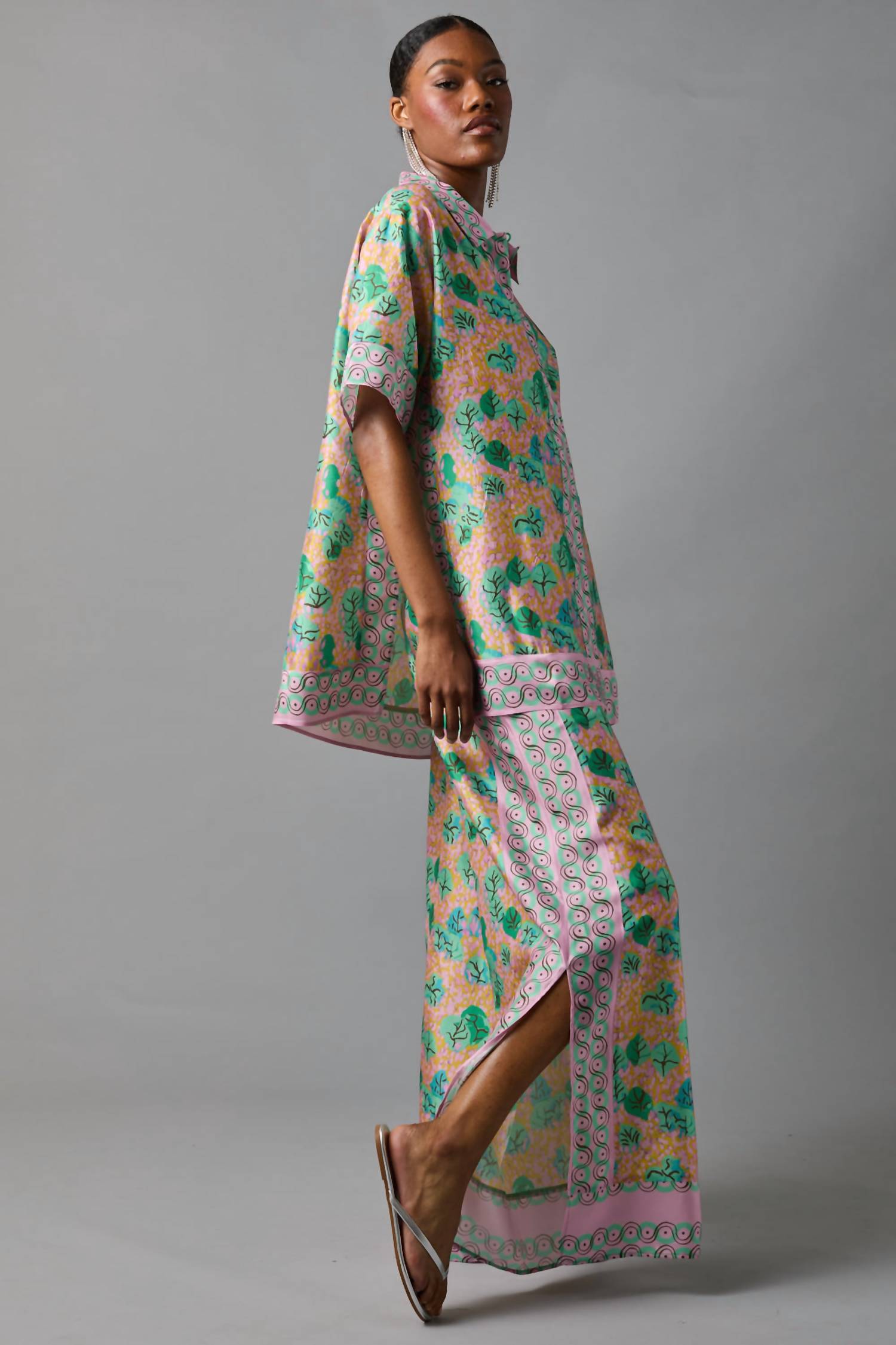 Hope For Flowers - Pajama Button-down Shirt